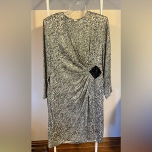Vintage HORCHOW silk  cocktail dress